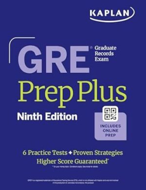 GRE Prep Plus, Ninth Edition